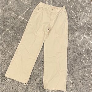 Cotton On Women’s Light Beige Straight-Leg Pants